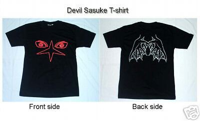 Naruto Japan Anime T shirt Devil Uchiwa Sasuke Sz.L  