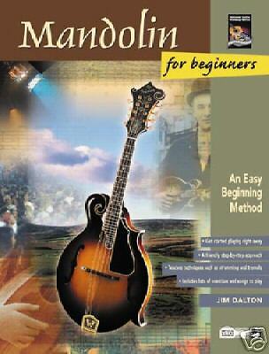 MANDOLIN FOR BEGINNERS TUTOR BOOK AND CD NEW STRING INSTRUMENTS - Picture 1 of 1