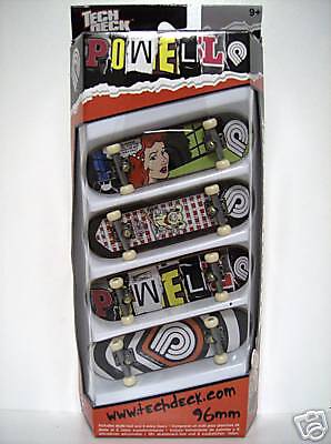 TECH DECK Powell Skateboards 4 Pack Steve Caballero Pig  