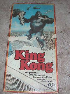 Vintage King Kong Movie Board Game by Ideal (1976)  