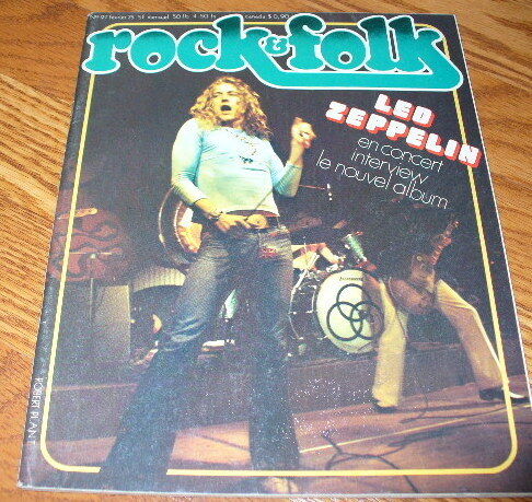 Rock Folk 75 LED Zeppelin Van Der Graaf John Cale