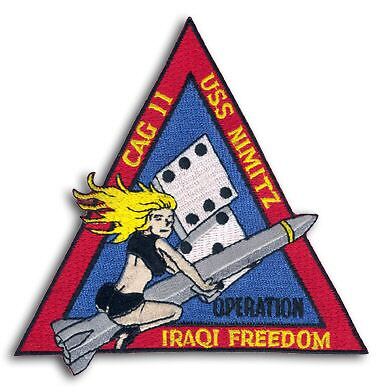 USS NIMITZ CVN 68 OPERATION IRAQI FREEDOM Patch  