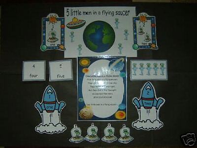 10 LITTLE MEN IN A FLYING SAUCER EDUCATIONAL RESOURCE  