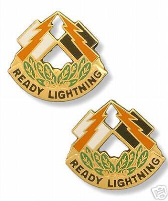 ARMY CREST 335TH SIGNAL COMMAND 1  PAIR  