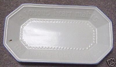 Pfaltzgraff Religious JOYOUS HEART Bread Plate / Dish  