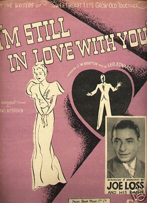 1939 IM STILL IN LOVE WITH YOU Joe Loss SCARCE  