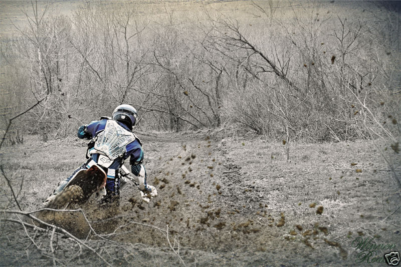 Dirt Bike, Motocross, Motorcycle, Hare Scramble, Art  