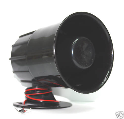 pc Siren Horn Alarm Buzz 12V 15W Loud 125dB Taiwan  