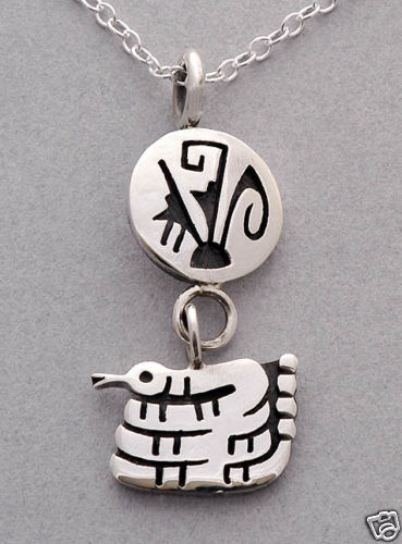 Leroy Honyaktewa Hopi Rattlesnake Necklace  