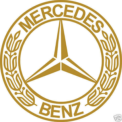 Window Car Vinyl Decals Stickers MERCEDES BENZ 6  