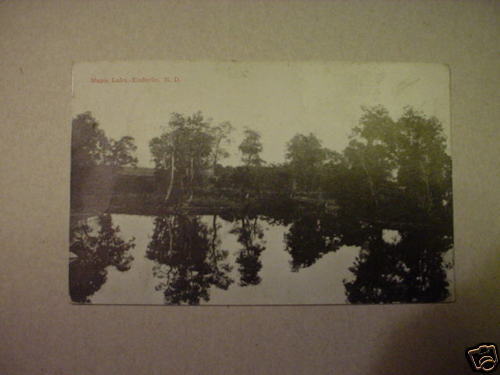 Maple Lake Enderlin North Dakota ND Postcard