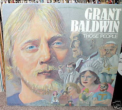 GRANT BALDWIN Those People LP PRIVATE CA FOLK PSYCH  