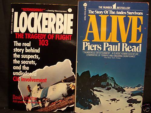 Plane & Aviation True Disaster Stories Book Lot  