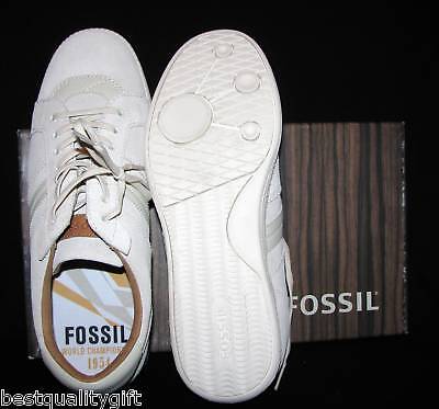 FOSSIL MAZZA SUEDE STONE SNEAKERS TENNIES SHOES~SIZE 10.5 NEW  